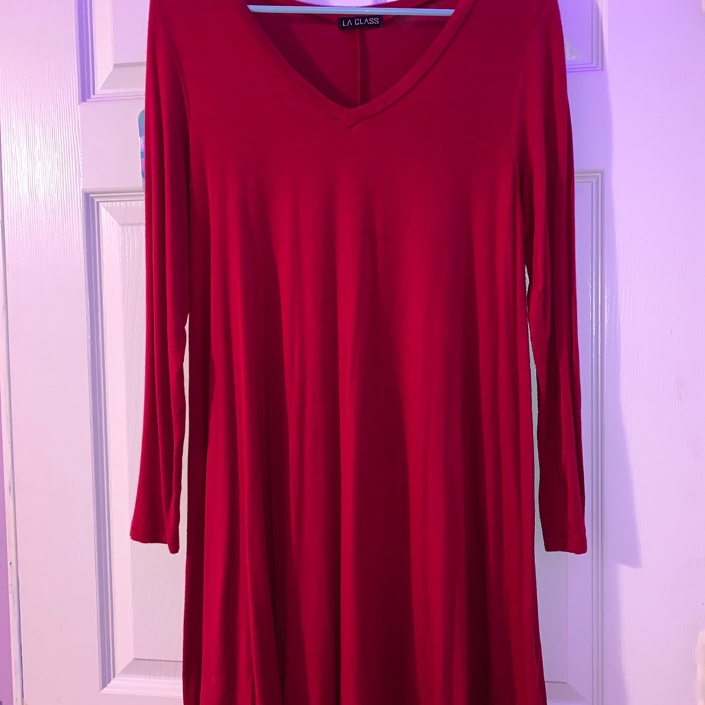 LA Class Red Dress